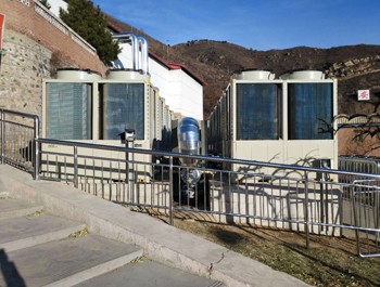 北京房山大安山煤矿空气源热泵工程